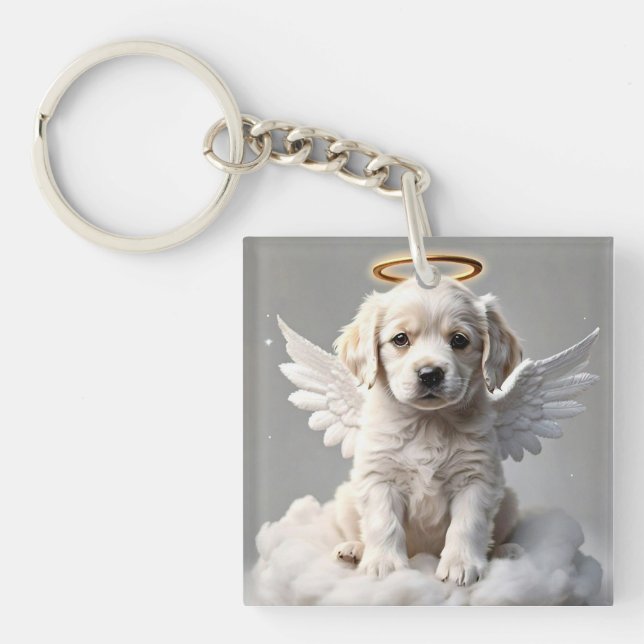 " CANINE CHERUB " SCHLÜSSELANHÄNGER (Vorderseite)