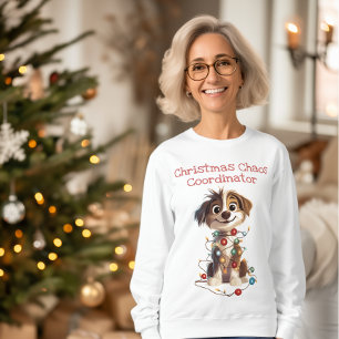 Canine Christmas Chaos Coordinator Sweatshirt