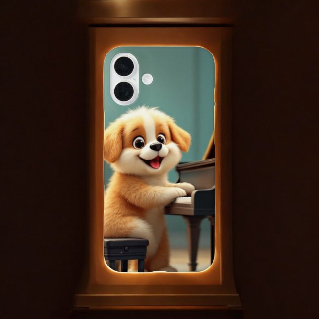 Canine Concerto: Piano Paws Case-Mate iPhone Hülle (Von Creator hochgeladen)