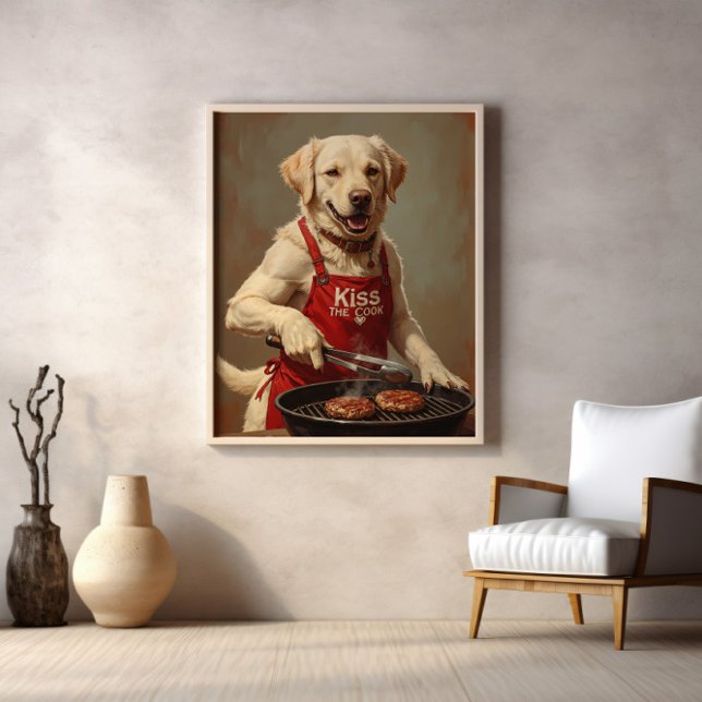 Canine GRILLEN King of Patties Poster (Von Creator hochgeladen)