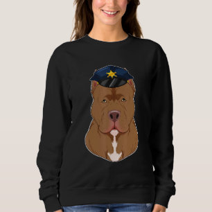 Canine Handler I Police Hund I Police Pitbull Sweatshirt