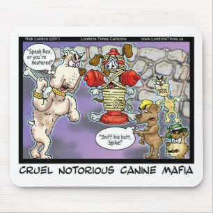 Canine Mafia Funny T-Shirts Karten Tasse & GIfts Mousepad