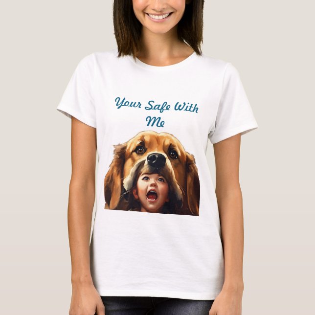 Canine Süsse T - Shirt (Vorderseite)