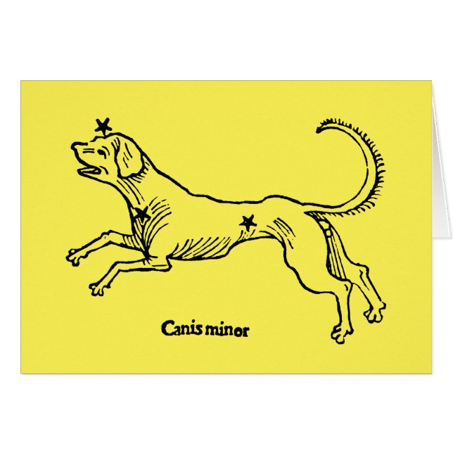 Canis Minor, 1482 (Vorderseite (Horizontal))