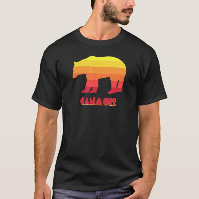 Canmore Alberta Bear T-Shirt (Vorderseite)