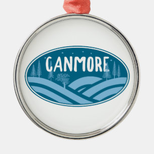 Canmore Alberta Outdoor Ornament Aus Metall