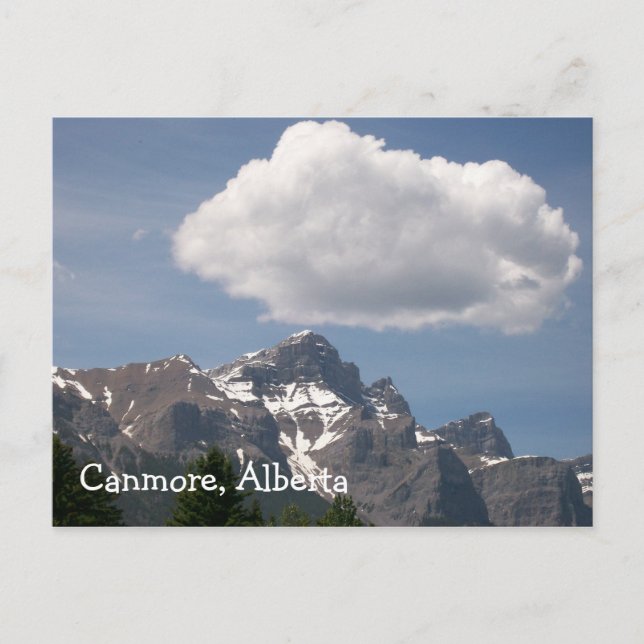 Canmore, Alberta Postkarte (Vorderseite)
