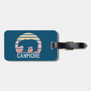 Canmore Alberta Retro Bear Gepäckanhänger