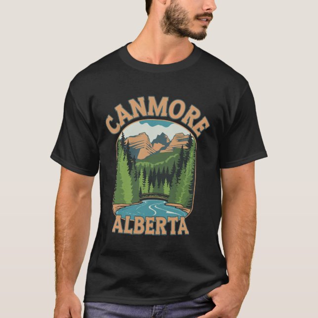 Canmore alberta. T-Shirt (Vorderseite)