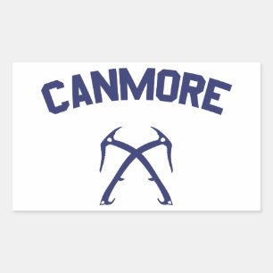 Canmore Ice Klettern Rechteckiger Aufkleber