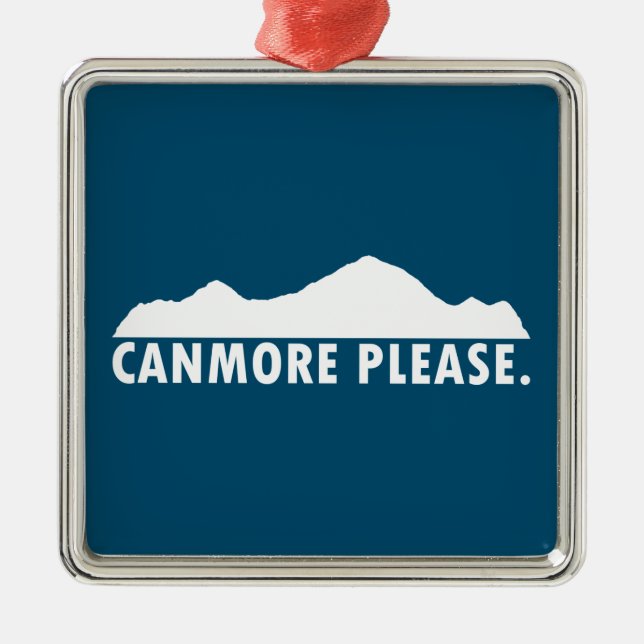 Canmore Ornament Aus Metall (Vorne)