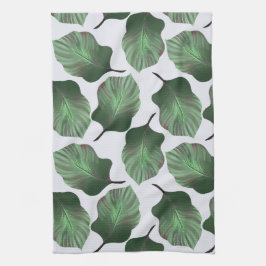 Canna Tropicanna Tropical Blätter, grün Geschirrtuch