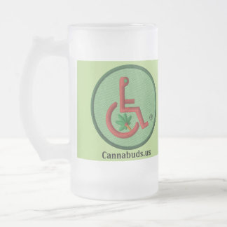 Cannabuds 16 Unze Sprocket Mattiert Glass Tasse