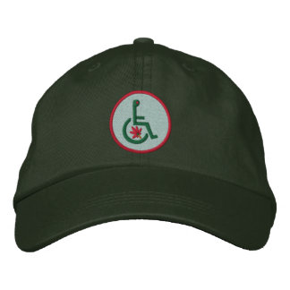 Cannabuds™ Dark Pine Mens Baseball Softball Cap Bestickte Baseballkappe