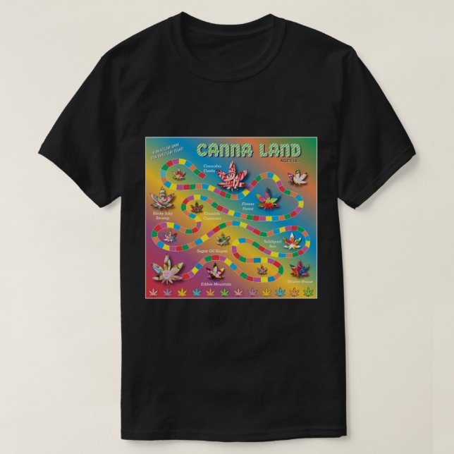 CannaLand T-Shirt (Design vorne)