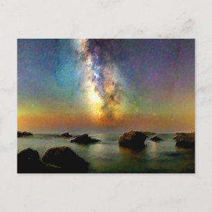 *~* Cannelle Beach AP12 Italia Italien Dusk Postca Postkarte