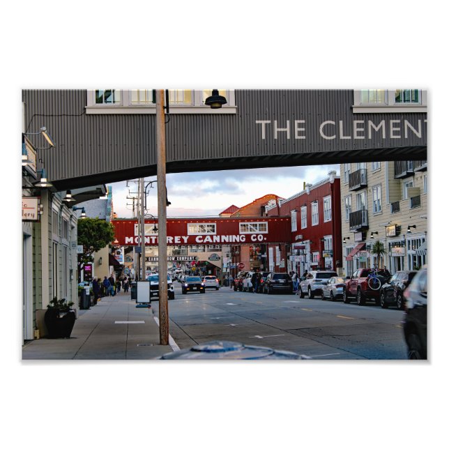 Cannery Row Fotodruck (Vorne)