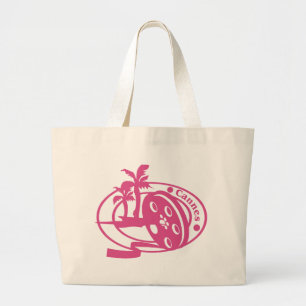 Cannes-Briefmarke Jumbo Stoffbeutel