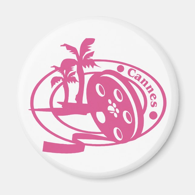 Cannes Briefmarke Magnet (Vorne)