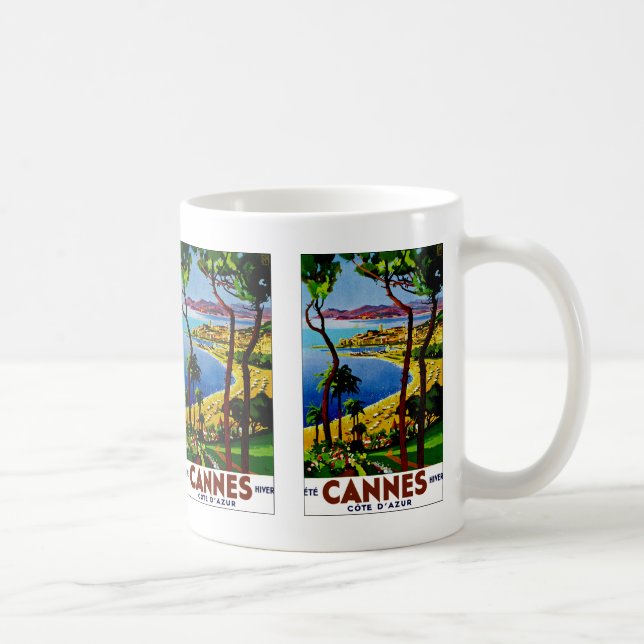 Cannes - Cote d'Azure Kaffeetasse (Rechts)