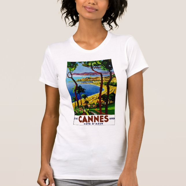Cannes - Cote d'Azure T-Shirt (Vorderseite)