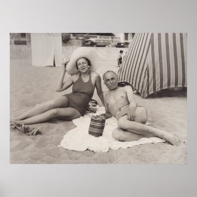 Cannes, Frankreich in den 1930ern Poster (Vorne)