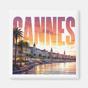 Cannes Frankreich Riviera Goldene Küste Magnet