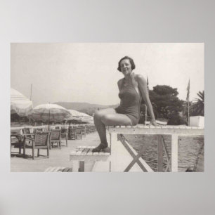 Cannes in den 1930ern poster