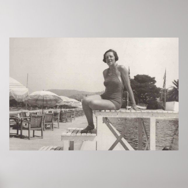 Cannes in den 1930ern poster (Vorne)