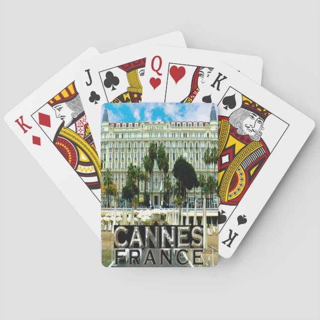 Cannes Spielkarten (Rückseite)