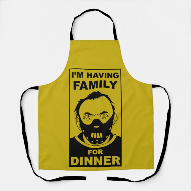 Cannibal Cook Geschenk Schürze (Vorderseite)