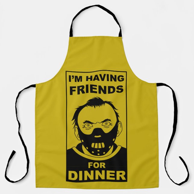 Cannibal Cook Geschenk Schürze (Vorderseite)