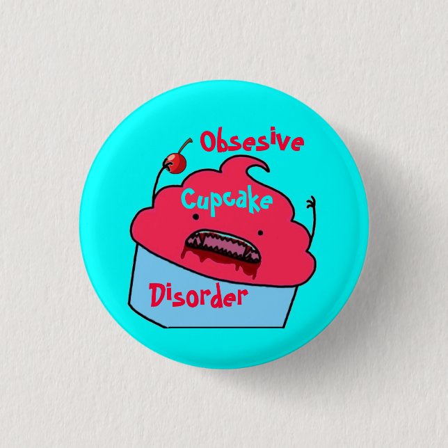 Cannibal Cupcake button (Vorderseite)