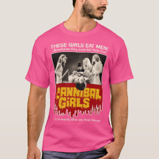 Cannibal Girls Retro 70er Horror Movie T-Shirt