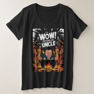 Cannibals Ate My Oncle Joe Biden Große Größe T-Shirt