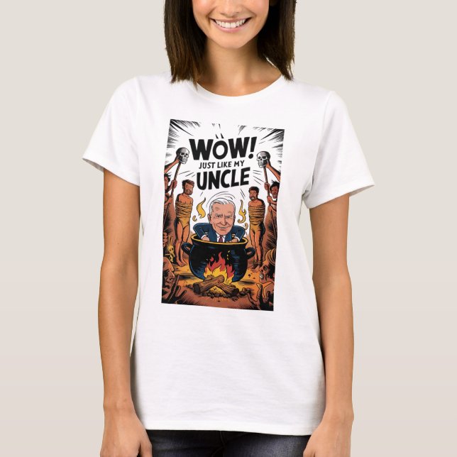 Cannibals Ate My Oncle Joe Biden T-Shirt (Vorderseite)