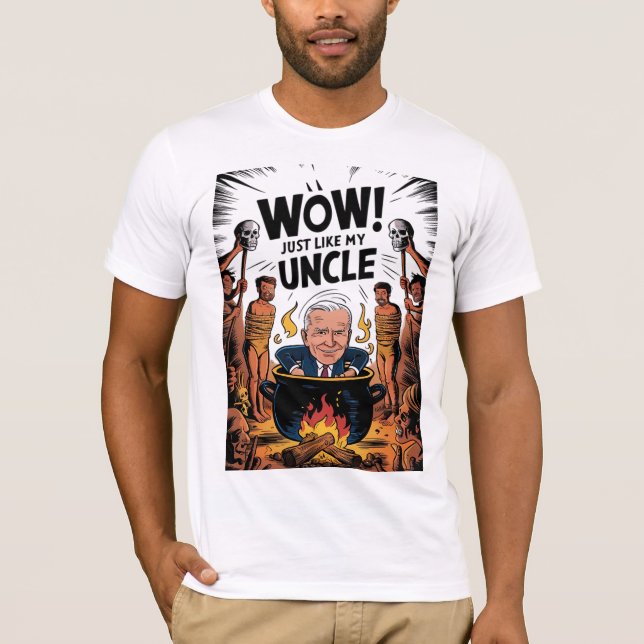 Cannibals Ate My Oncle Joe Biden T-Shirt (Vorderseite)