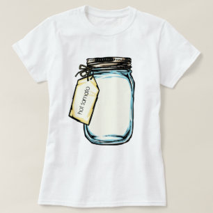Canning Jar-Personalisierte Meldung T-Shirt