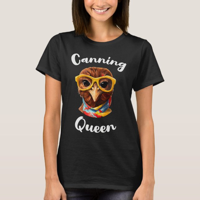 Canning Queen for Urban Homestead with Homestead G T-Shirt (Vorderseite)