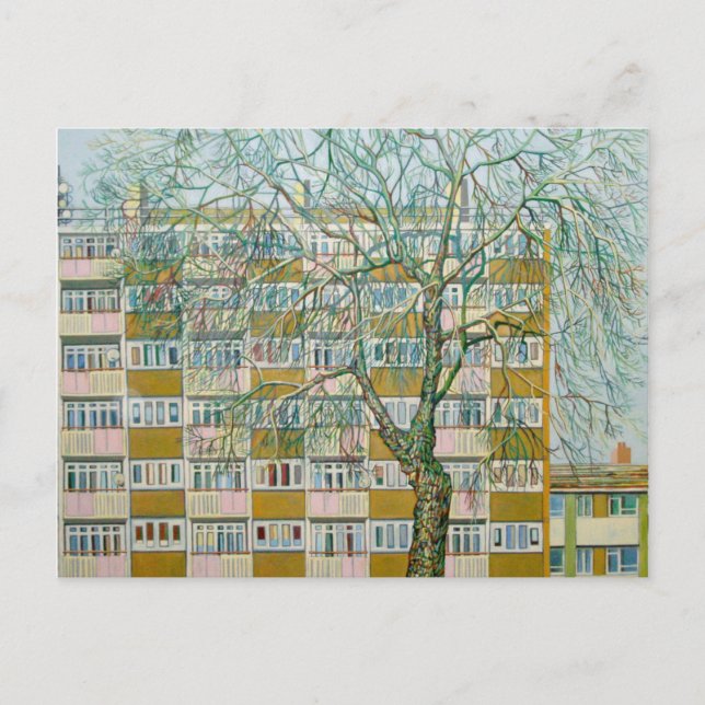 Canning Town Winter Postkarte (Vorderseite)