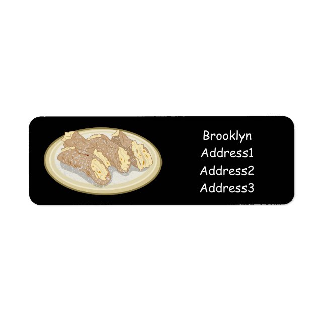 Cannoli-Cartoon-Abbildung (Vorne)