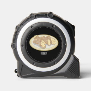 Cannoli-Cartoon-Abbildung Maßband