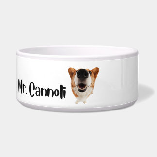 Cannoli - Hund personalisierte Schüssel