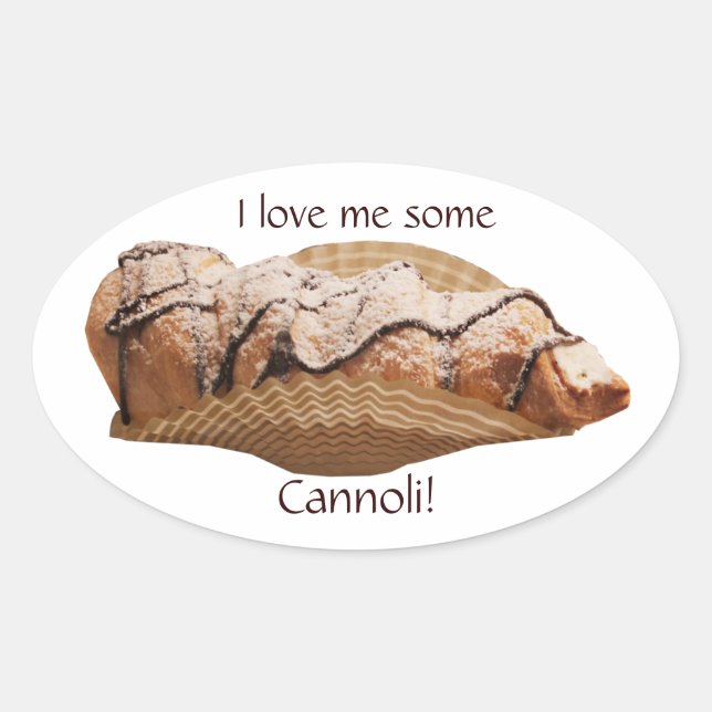 Cannoli Lover's Stickers (Vorderseite)