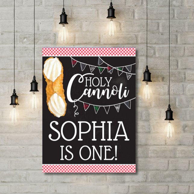 Cannoli Party Sign, italienisches Thema Geburtstag Poster (Von Creator hochgeladen)