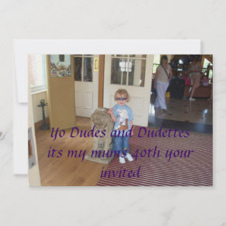 Cannon 1 048, Yo Typ und Dudettesits meine Mama .. Einladung