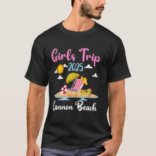 Cannon Beach Mädchen-Trip 2025 Sommerurlaub Überei T-Shirt
