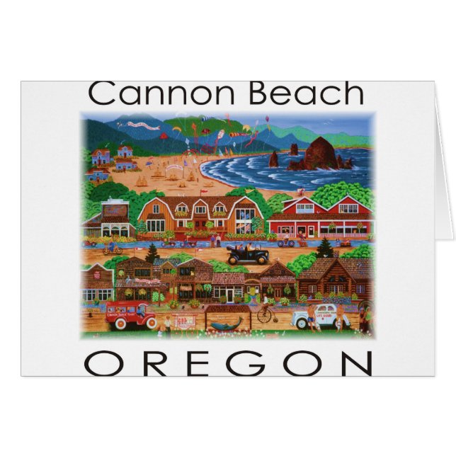 Cannon Beach ~ Oregon (Vorderseite (Horizontal))