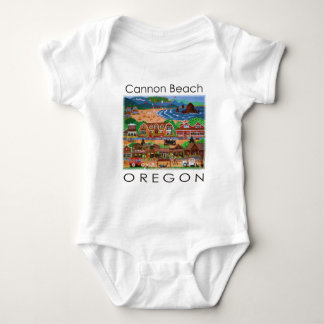 Cannon Beach ~ Oregon Baby Strampler