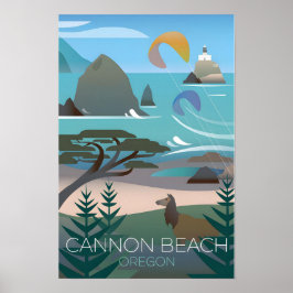 Cannon Beach, Oregon Druck Poster